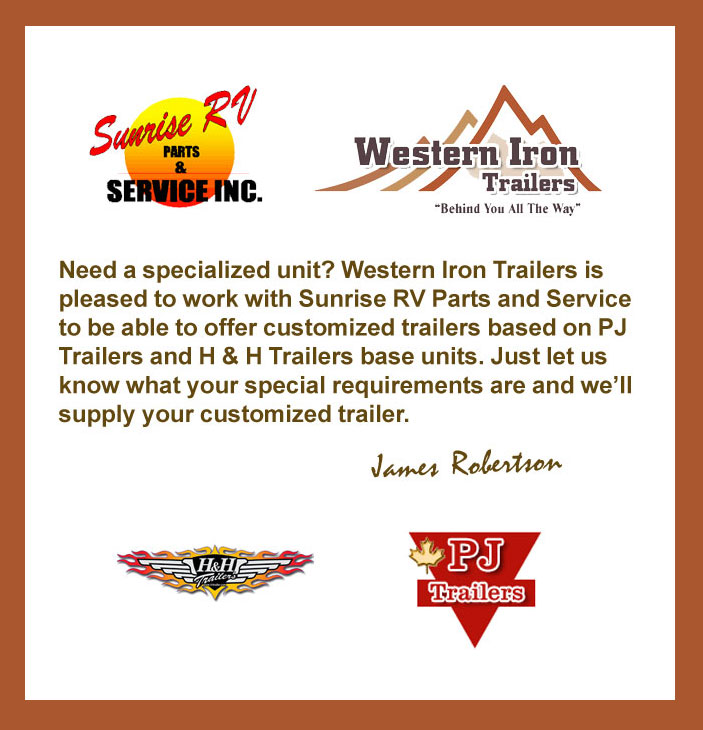 Custom Trailers from Western Iron Trailers